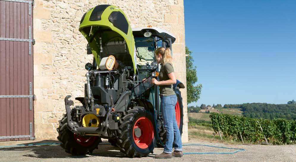 K ochraně řidiče při práci zaměřující se na chemickou ochranu rostlin může být traktor vybaven