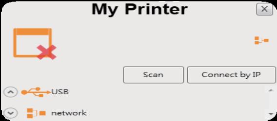 4 V okně monitorování tiskárny můžete pod volbou