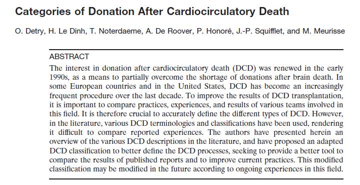 Modified DCD