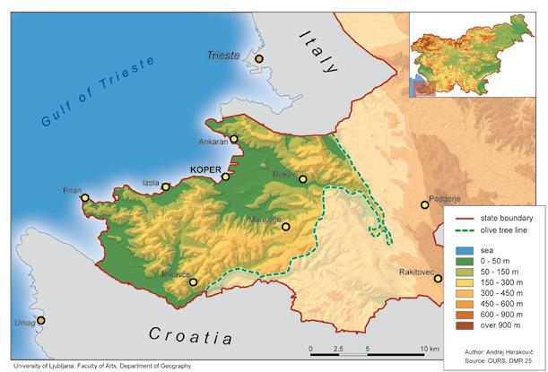 Vol. 15, 3/2007 Moravian geographical Reports had already been grown in the past but frosts pushed it towards the sea, a question can be asked what are general geo-ecological possibilities of its