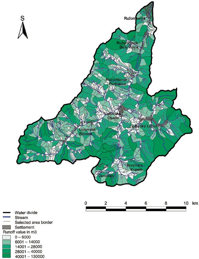 Moravian geographical Reports 3/2007, Vol. 15 The same procedure was applied in the basin simulation of the Necpalský potok Brook.