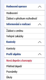 Nástroje pro provádění ex post kontrol Provozní