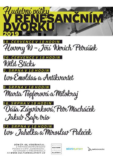 cz, podrobný program na www.falconclub.cz 2. 7. úterý 20:00 Total Chaos (USA) + Garage Rattlesnakes Punková legenda z americké Kalifornie! 13. 7. sobota 20:00 DNB Production Night w/ BEESU KLUB CHAPADLO A BUDÍK chapadlo@klatovy.