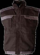 vest, high quality material, two upper pockets with velcro fastening,