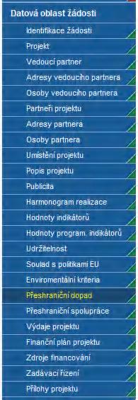 Přeshraniční dopad Popište Příspěvek projektu k dosažení specifického cíle oblasti podpory v rámci které je projekt realizován Dojde v rámci projektu k vytvoření či upevnění trvalých společných