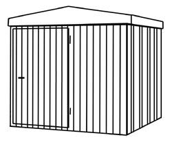 křídlé dveře hnědé/bílé 1,81 x 1,98 m 5 655 Kč Standardní zahradní domky Plochá střecha Obvodové stěny Rovné s venkovní omítkou Výška korpusu vpředu: 2,26 m Šířka (m) Hloubka (m) 1,72 / 1,93 2,55 /