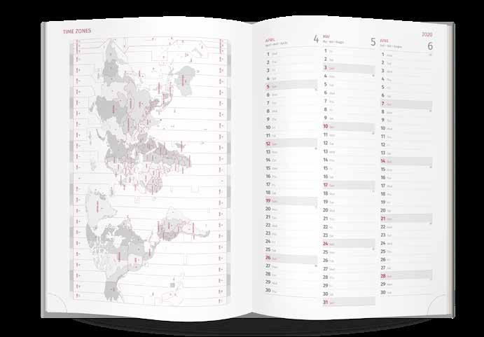 2019 Annual planning 2020 Time zones Notes