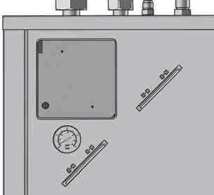 5 Configurtion 4.6 Finishing the indoor unit instlltion 4.6.1 To fix the user interfce cover to the indoor unit 1 Mke sure tht the front pnel is removed from the indoor unit. See "4.1.1 To open the indoor unit" on pge 5.