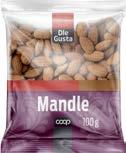 Jádra lískových ořechů 100 g Mandle natural 100