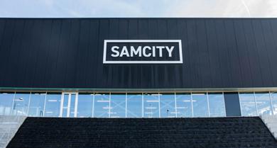 03 Samcity centrum aktivit Místo realizace: Hoorn, Niederlande Rok výstavby: 2018 Účel: hala pro volnočasové aktivity