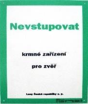 inf A4/1 mm "Zákaz vstupu střeženo psem" světlostabilní zelené a černé popisy, materiál tabule PE