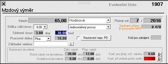 Pokud dodatkem k pracovní smlouvě pracovní poměr prodloužíte - na další dobu určitou nebo na dobu neurčitou, automaticky se při dalším zpracování mezd tato informace promítne i do zůstatku dovolené.