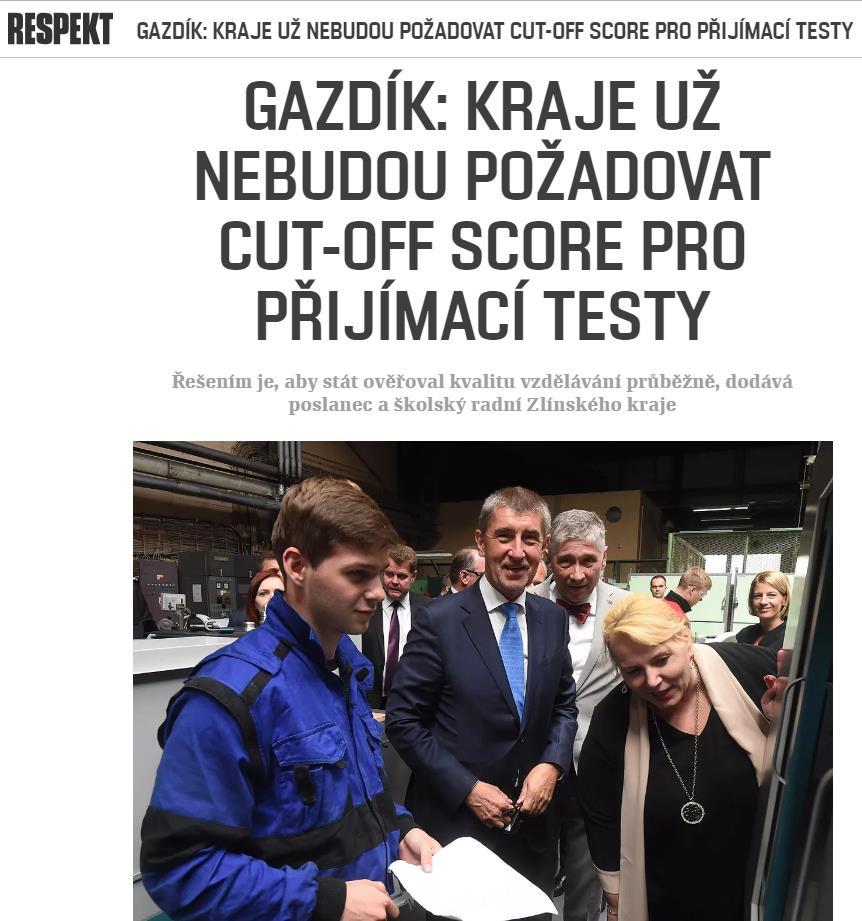 Cut-off-score proč ne?