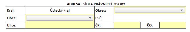 nechte prázdné DIČ: nemáte-li DIČ, pole nechte prázdné Účetní období: uvede se dle skutečnosti Příjemce podpory de minimis z jiného státu EU v rozhodném období: