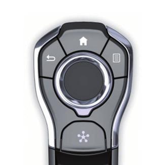 ZÁSADY POUŽITÍ (3/5) 6 7 Stiskněte joystick 8 pro otevření vybraného prvku. V menu ve výsečích naklánějte joystick 8 doleva nebo doprava pro přechod z výseče do výseče.
