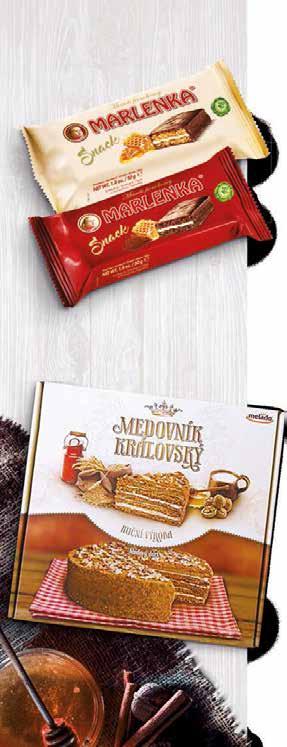 79 Královský medovník 450 g 100 g =