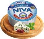 Niva sýr s modrou plísní 50%  19,90 100 g =