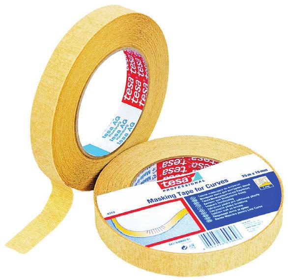 TESA PÁSKA 04323 MASKOVACÍ PÁSKA - víceúčelová krepová papírová maskovací páska, odstranitelná do 3 dnů 5900411 TESA páska