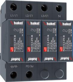 HLSA12,5-275 M 16 080 1568506 1P 12,5 ka/- 275 V AC < 1,25 kv TN-C ano HLSA12,5-275 M S 16 090 1568530 ano HLSA12,5-275/2+0 M 16 082 1568524 2P 12,5 ka/25 ka 275 V AC < 1,25 kv TN-S ano