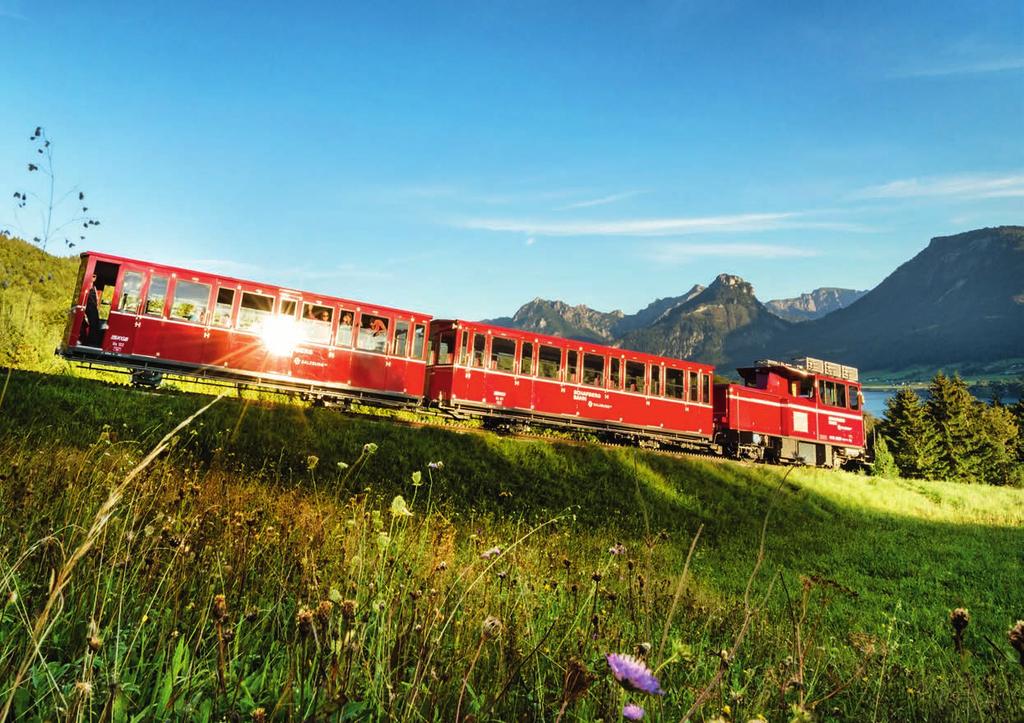 SCHAFBERGBAHN AŽ NA SAMÝ VRCHOL A STRMĚ DOLŮ Za 35 minut vás