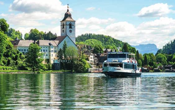 Wolfgang, St. Gilgen a Strobl.