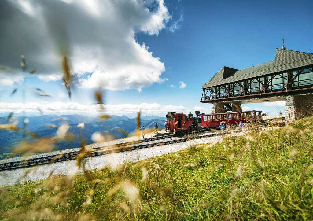 SCHAFBERGBAHN & WOLFGANGSEESCHIFFFAHRT VZDUŠNÉ VÝŠINY, KŘIŠŤÁLOVĚ ČISTÁ VODA Díky