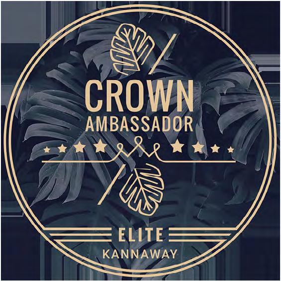 Kompenzační Plán 2019 37 Crown Ambassador Elite (CAE) Požadavky Plaťte požadovaný obchodní poplatek Brand Ambassadora ve výši $54.98/ 47.