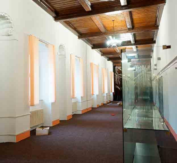 EXPOZICE 10 Expozice SOKOLOV SOKOLOVSKÝ ZÁMEK V závěru roku proběhla rekonstrukce vstupní chodby, schodiště a sociálního zázemí expozice.