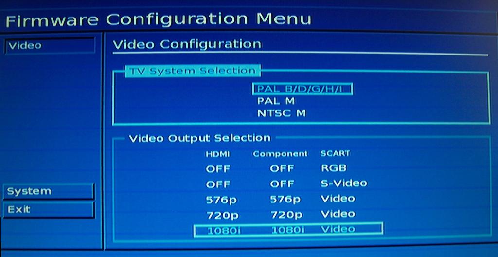 11 Obrázek 2.2: motorola STB Nastavení Video výstupu a TV systému Pro výb r TV systému pouºijte kurzorovou klávesu nahoru nebo dol. (Pro fotogra i dálkového ovlada e viz obrázek 2.4.