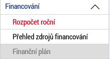 Financování Rozpočet roční Realizace projektu povolena pouze v jedné etapě.