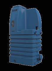 E.SYBOX PŘÍSLUŠENSTVÍ 166 x 87 x 60 cm Plastová nádrž pro akumulaci vody o objemu 500 litrů.