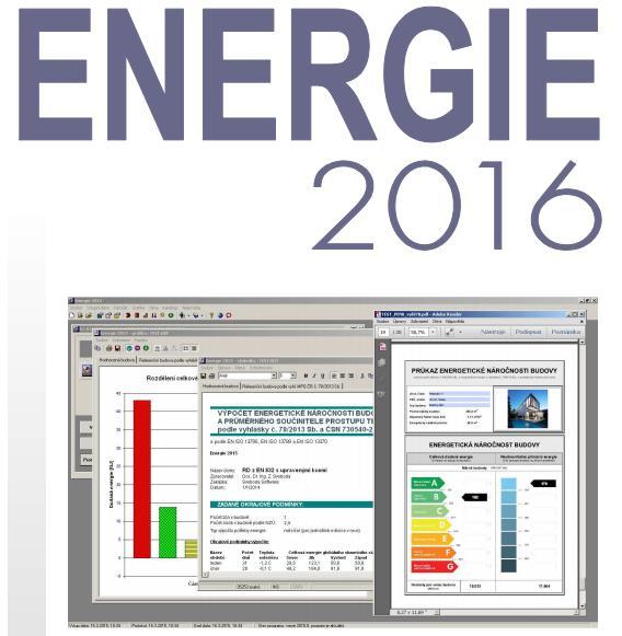 Výpočet energetické náročnosti budovy Program ENERGIE je určen pro komplexní hodnocení energetické