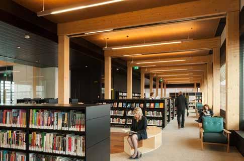Veřejné budovy Library at the Dock v Melbourne (Austrálie) Lokalita: Melbourne (Austrálie) Architekt: Clare Design and Hayball Partner: Lend Lease