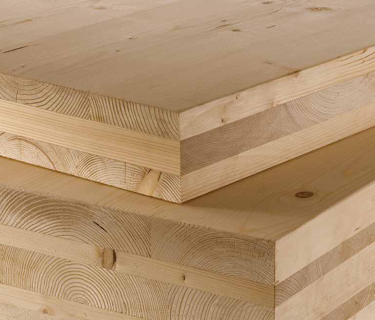 CLT Cross Laminated Timber CLT je stavební výrobek z masivního dřeva, zhotovený z minimálně tří vrstev křížem lepených jednovrstvých desek.