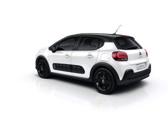 3,99 m KOMPAKTNÍ S 5 PLNOHODNOTNÝMI MÍSTY PRAKTICKÝ ZA VŠECH OKOLNOSTÍ Kompaktní CITROËN C3 s délkou pouhých