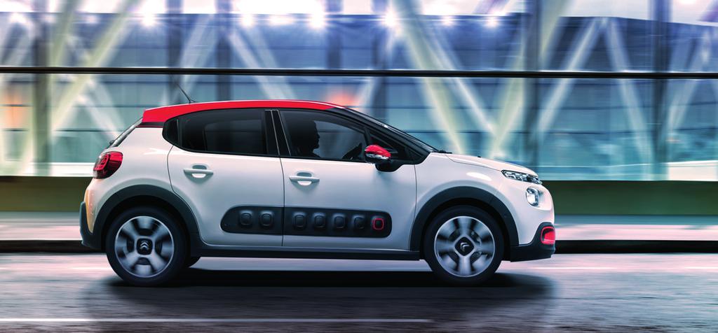 UŽITEČNÉ TECHNOLOGIE CITROËN C3 jde s dobou a v jeho výbavě tedy nechybí inovativní interaktivní