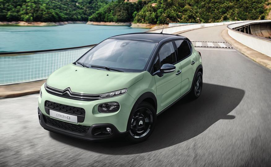 S RESPEKTEM K ŽIVOTNÍMU PROSTŘEDÍ Pro pohodlnější řízení může být CITROËN C3 vybavený také automatickou převodovkou EAT6 (Efficient Automatic Transmission 6), která je v nabídce ve spojení s motorem
