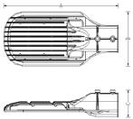 montáž obj.: 105744 4000 K 3 000 lm 30 W 302/130/66 mm ø45 obj.