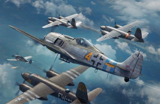 Fw 190A-8 1/48 SCALE PLASTIC KIT ProfiPACK #82147 ÚVODEM Ve druhé polovině 2.světové války patřil Focke-Wulf Fw 190 různých verzí k tomu nejlepšímu, čím Luftwaffe disponovala.