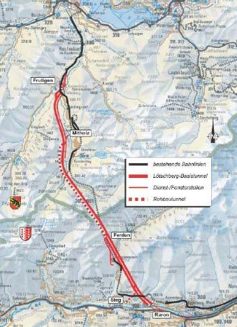 Nejdelší světové železniční tunely Strana 14 Maximální výška nadloží