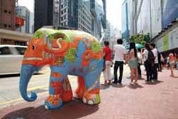 是次展覽旨在呼籲公眾關注亞洲象的保育工作, 展覽 結束後, 其中三十一件大象雕塑將被拍賣, 籌得的 Elephant Parade 款項會撥捐至世界自然基金會及亞洲大象基金 (The Asian Elephant Foundation), 支持亞洲象群的保