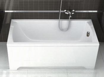 Vybavení koupelny v podkroví: 1 ks plastová vana Ravak Classic Vanda II. 170x70 vč.