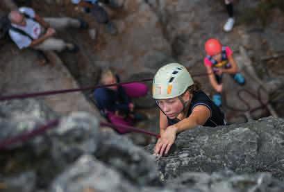odstartovali Mladí horalové nová soutěž Českého horolezeckého svazu, která je určena pro děti a mládežníky, kteří více tíhnou k lezení na skalách a v horách a k pobytu v přírodě.