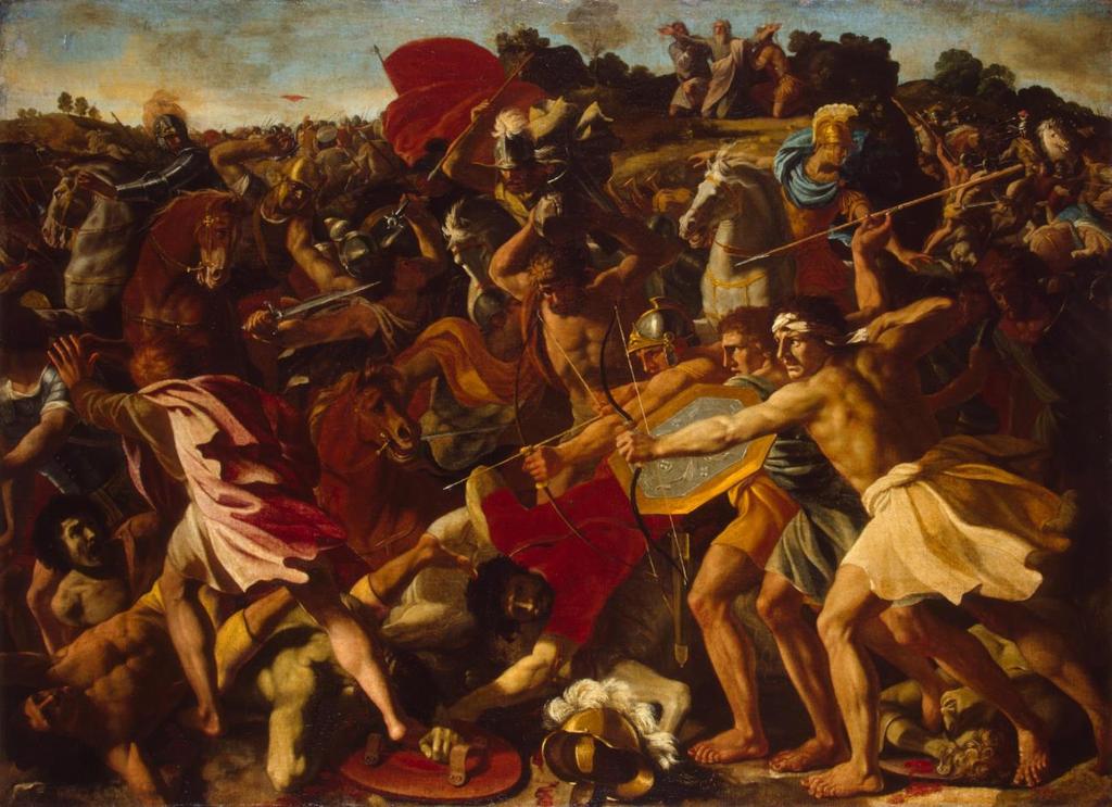8) BOJ 10 Jozue udělal, jak mu Mojžíš řekl, a bojoval s Amálekem.