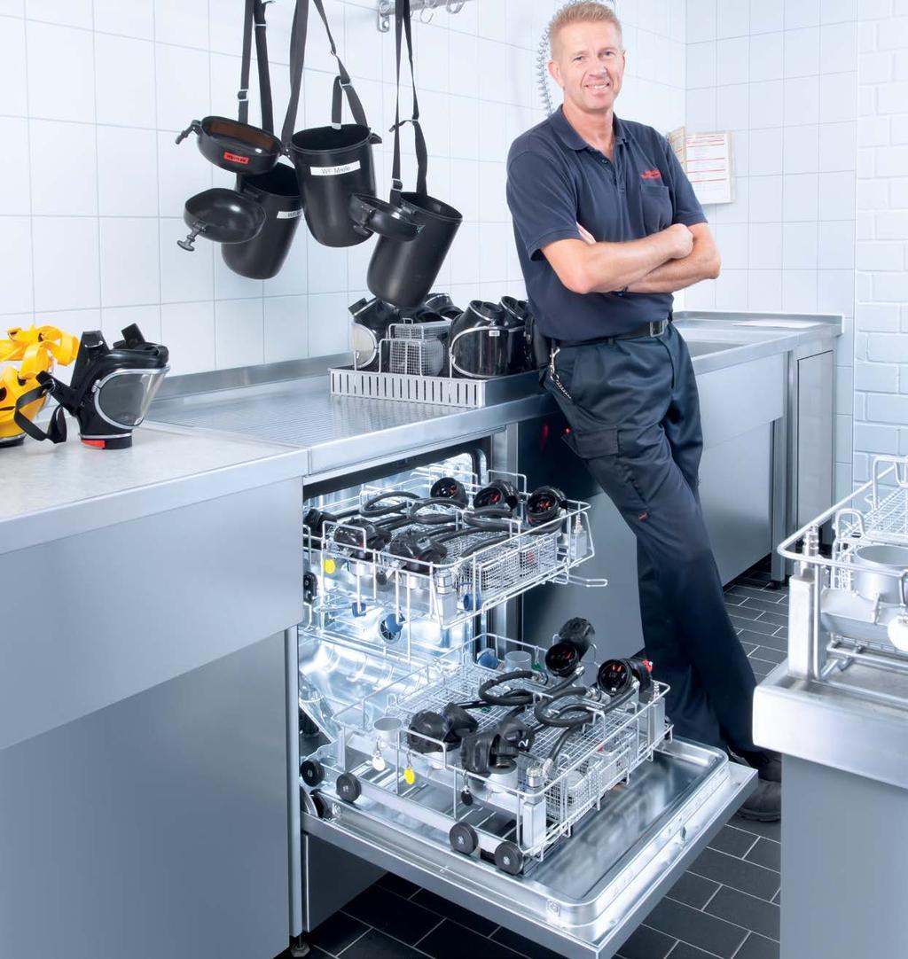 Perfektní příprava ochranných dýchacích pomůcek: Myčka PG 8063 Safety s