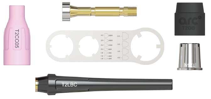 1.6mm arc T2/T3W/T4W Sada START KIT pl.