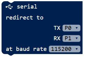 UART Přesměrování UART je možné přesměrovat z USB na piny kitu V případě přesměrování je možné měnit baud rate UARTu - blok zajišt ující přesměrování UARTu na piny 1 Přesměrování UART - ukázka