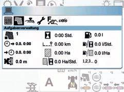 Management pracovního nářadí s palubním počítačem CEBIS. CEBIS umožňuje uložit až 20 různých nářadí. Všechny nastavené hodnoty jsou přiřazovány danému nářadí.