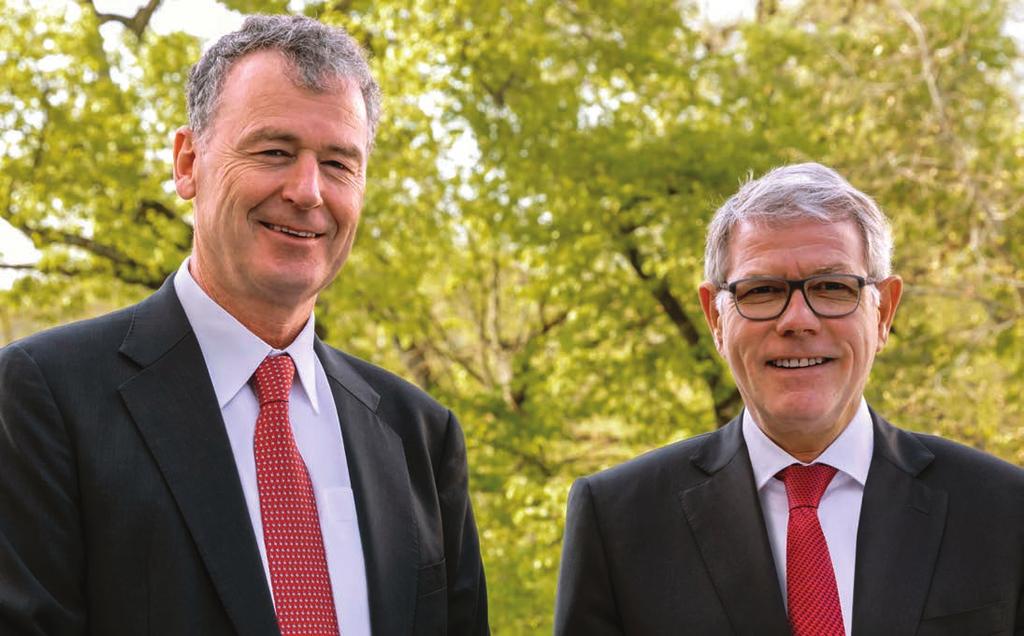 Marc Funk, CEO and Albert M. Baehny, Chairman of the Board Naše poslání Každý den mají naše výrobky a služby pozitivní dopad na životy milionů lidí.