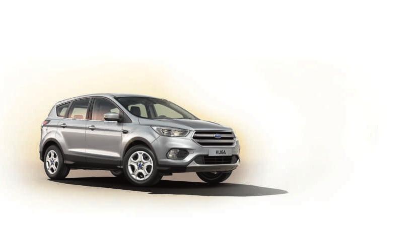 FORD KUGA Stupně výbavy Vyberte si tu správnou verzi Vyberte si ten správný stupeň výbavy Fordu Kuga přesně pro vás!